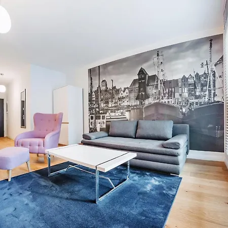Viu Z Tarasem W Sercu Gdanska Appartement