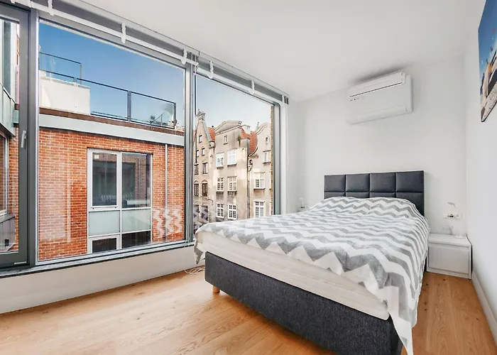 Viu Z Tarasem W Sercu Gdańska Apartament *